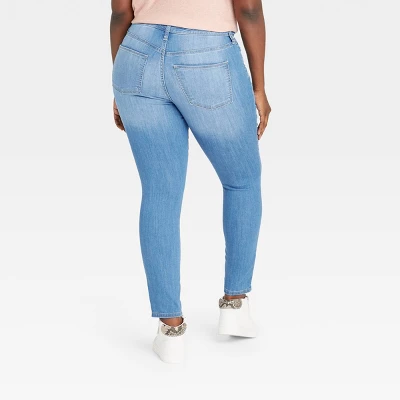 Women's High-Rise Skinny Jeans - Universal Thread - Image 4