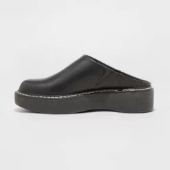 Women's Rowan Mule Flats - Universal Thread™ Black
