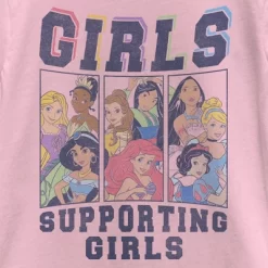 Girl's Disney Group Shot Girl Helping Girls T-Shirt