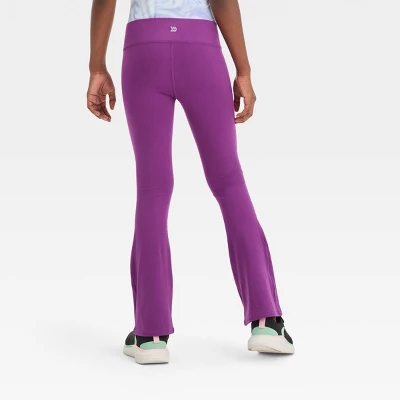 Girls' Flare Mid-Rise Leggings - All In Motion™