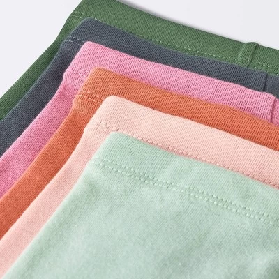 Baby 6pk Basic Pants - Cloud Island™ Coral Orange - Image 2