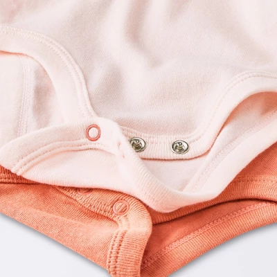 Baby Girls' 4pk Long Sleeve Bodysuit - Cloud Island™ Floral - Image 3