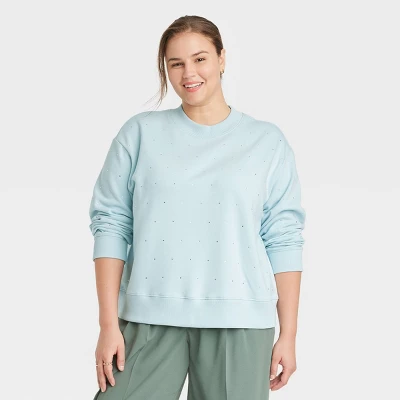 Women's Jeweled Pullover Sweatshirt - A New Day™ - Image 9