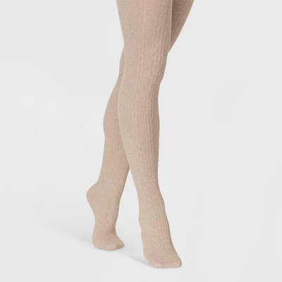 Women's Cable Sweater Tights - A New Day™ - Image 6