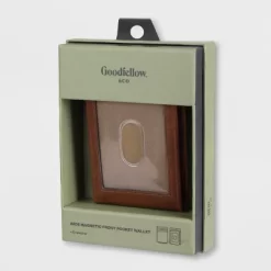 Wide Mag Curved Pocket Wallet - Goodfellow & Co™ Tan One Size