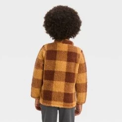 Toddler Boys' Faux Shearling 'Zip-Up' Jacket - Cat & Jack™